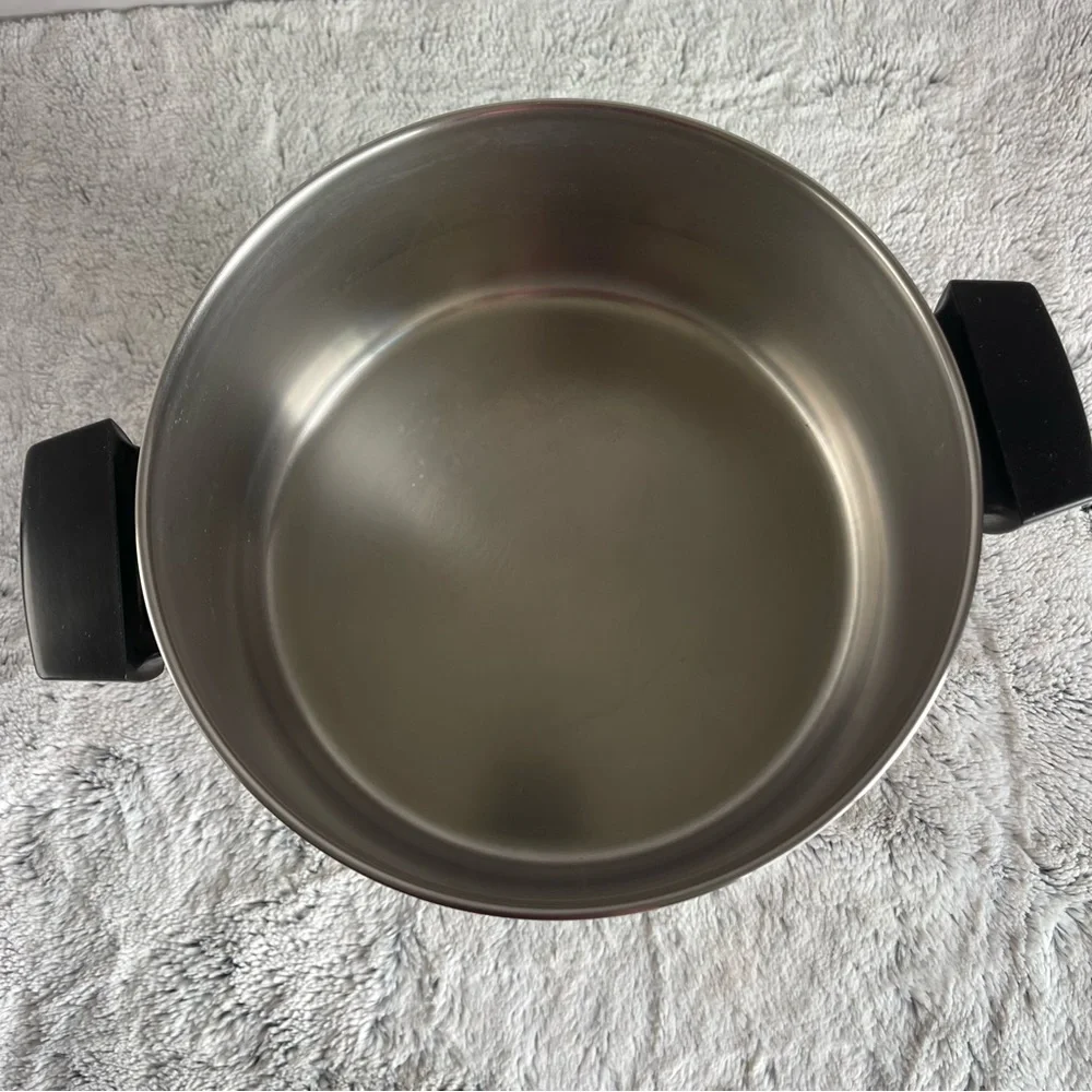 Vintage REVERE WARE Copper Clad 4 1/2 Qt Dutch Pot